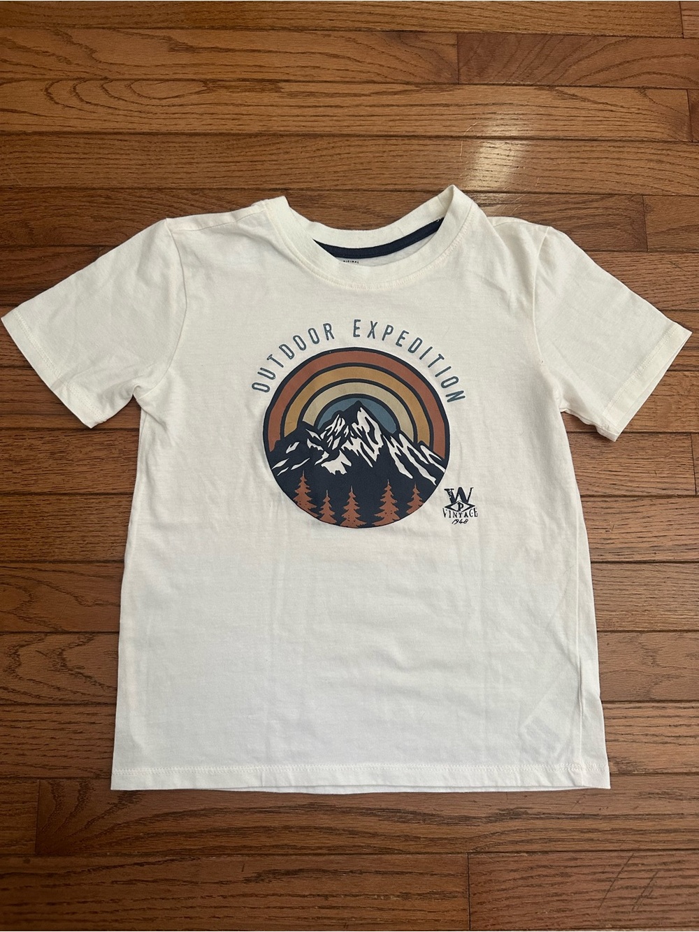 Weatherproof Vintage Outdoor Expedition Graphic Tee - White size 8